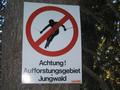 Der Lahnerkogel wird in schneereichen Winter (die lteren unter uns werden sich noch erinnern ;-) auch von Schitourengehern besucht. Bei der Abfahrt sind die Jungwlder aber unbedingt zu meiden.