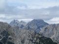 ... brauen sich ber dem Hochtor-Gipfel bereits einige Wolken zusammen.