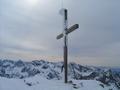 Beim Gipfelkreuz auf der Lungauer Kalkspitze