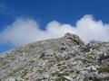 ... welches wir am Direktanstieg bewandern ...