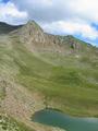 ... bis endlich der Trgersee erreicht ist. Nach mehr als 7 Stunden Wanderung ist erst die Hlfte des Weges gemeistert.