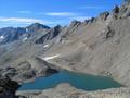Blick zurck ber unsere Anstiegsroute