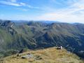 ... Gipfelblick nach Westen ...