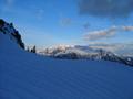 Nochmal ein schner Blick ins morgensonneumschmeichelte Tennengebirge