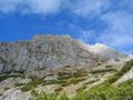 ... unter den S�dwestw�nden des Lackner Miesberg vorbei.