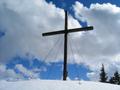 Immer wieder eine groe Freude - ein Kreuz am Gipfel.