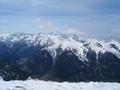 Blick ber das Kleinslktal hinweg zur Hochwildstelle.