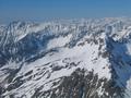 Die umliegende, beeindruckende Gipfelwelt in den Schladminger Tauern.