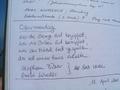 Gipfelbuch-Eintrge