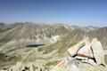 Und noch einmal der Obere Wildenkarsee mit der darber aufragenden Flederweispitze.