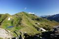 Noch einmal ein Blick ber den Twenger Almsee zur Gollitschspitze. Dahinter die Tauernhhe, deren Besteigung zu diesem Zeitpunkt fr mich schon beschlossenen Sache ist.
