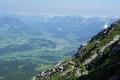 Blick Richtung Nordwesten ber das Tal um Windischgarsten.