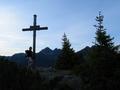 Das Gipfelkreuz auf der Planai ist einfach und rasch erreichbar.