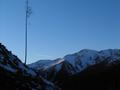 ... liegt die Nordostseite des Hochrettelstein schon im Schatten.