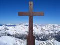 Vom Gipfelkreuz Richtung Dachstein