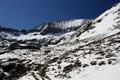 Oberhalb von 1.850 Meter Hhe versteckt sich das Steiglein unter der Schneedecke ...