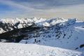 Ausblick nach Nordosten zu Eiskarspitz und Hohenwart (nicht zu verwechseln mit dem Hochwart).