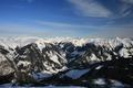 Blick Richtung Nordosten. Die Gipfel um Schreinl und Hintergullingspitz.