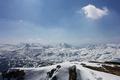 Blick ber das unendlich weit scheinende Hochplateau am Toten Gebirge.