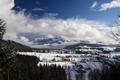 ... von wo sich ein guter Ausblick ber das Ramsauer Plateau in die Schladminger Tauern bietet.