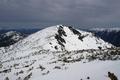 Blick zurck zum Unterkarspitz (auch Waidhofspitz genannt).