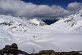Noch immer driftet die Wolkenfront von Norden herein.