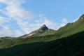 Vor uns erhebt sich (Matterhorngleich wäre etwas übertrieben) eines unserer heutigen Gipfelziele - die Glingspitze