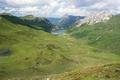 Blick hinunter zum Tappenkarsee.