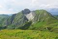 Ausblick vom Gurenstein (oder war es schon der Karteiskopf) zum Draugstein ...