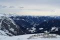 Ausblick ber die steirisch-obersterreichische Landesgrenze hinweg zum Taleinschnitt bei Hinterstoder.