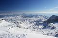 Blick nach Osten ber das Hochgebirgsplateau 
