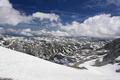 Ein Blick ber das Innere des Tennengeibrgs-Hochplateaus.