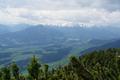 ... aber auch in den Niederen Tauern - links (sdlich) des Ennstales hat es in den vergangenen Tagen weit herunter geschneit.