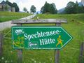Start in Wrschachwald, etwas oberhalb der Spechtensee-Htte.