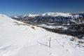 Ausblick nach Sdosten auf den Hochangernstock mit Angerkogel, Kosennspitz und Nazogl.