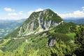 Ausblick vom Kleinen Traunstein zum Schober ...