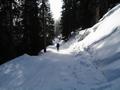 Als wir nach der Fahrt ber Obertauern nach Tweng aus dem Auto aussteigen wollten, hat es uns zuerst fast den Atem verschlagen. Eisigste Klte, unangenehmster Wind. Aber wir wollten unsere geplante Tour auf die Gr. Kesselspitze zumindest versuchen.