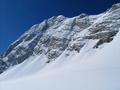 ... an den Nordwnden des Niederen Dachstein vorbei ...