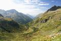 Eigentlich dachte ich, noch auf die nchsten Plateaus absteigen zu mssen, um dann von dort - oberhalb der Preintalerhtte -  wieder zu den Sonntagskarseen aufzusteigen.