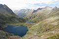 ... und erreicht schlielich mit dem Panoramablick aus der Rettingscharte einen groartigen Hhepunkt. Rechts die markanten Gipfel von Hochwildstelle und Hohem Schareck.