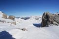 ... sowie nach Norden bis zum Gosaukamm und Dachsteingebirge.