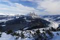 Der Grimming teilt Ennstal (rechts) und Salzkammergut (links).