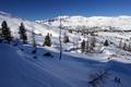 Herrliches Schneeschuhwandergelnde