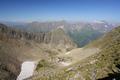 Beim Aufstieg zum hchsten Punkt des Jgerspitz, grble ich - im Gelnde unter mir nach Wegen suchend - darber nach, woher dieser Wanderer wohl gekommen sein mag.