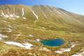 Und da der unmarkierte Sdwestrcken von der Rettlkirchspitze hinab in das Almgebiet auch angenehm begehbar war (stellenweise war sogar ein Steiglein erkennbar), lieen wir uns dieses trkisleuchtende Juwel nicht entgehen.