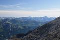 ... oder die markanten und ber die brige Bergwelt herausragenden Gipfelerhebungen der heimatlichen Schladminger Tauern (Hchstein, Hochwildstelle, Hochgolling). Aber selbst die hchsten Gipfel im Toten Gebirge sowie einige Gesuseberge sind heute in weiter Ferne erkennbar.