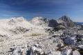 Und ein besonderer Blickfang: Der hchste Gipfel (Groer Priel Bildmitte) und (fr mich) der schnste Berg (Spitzmauer - rechts) des Toten Gebirges. Links der Temlberg.