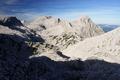 Groer Priel und Spitzmauer im Sptnachmittagslicht.