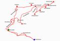 Start und Ziel beim Bodenbauer. Aufstieg zur Huselalm und weiter zum Karlstein. ber den Hochwart auf den Hochschwab. Beim Rckweg Abstecher auf G'hacktkogel, Zagelkogel und Stangenwand. Zum Abschlu noch Zinken und Huselberg, ehe es am Anstiegsweg wieder zurck ins Tal geht.