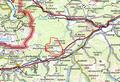 Grobberblick ber das Wandergebiet nrdlich und westlich von Grbming.